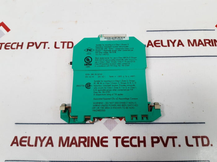 Pepperl+Fuchs Z965 Safe Snap Barrier 71859 153 Ma