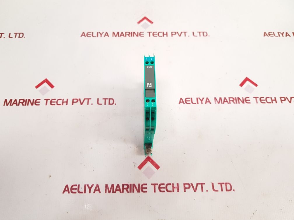 Pepperl+Fuchs Z967 Safe Snap Barrier 71860 250V 16.8V 60 C - Aeliya Marine Tech