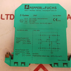 Pepperl + fuchs z- system z967 safe snap barrier