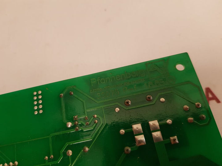 Pfannenberg 30075 P-f 10.05 Plc Card