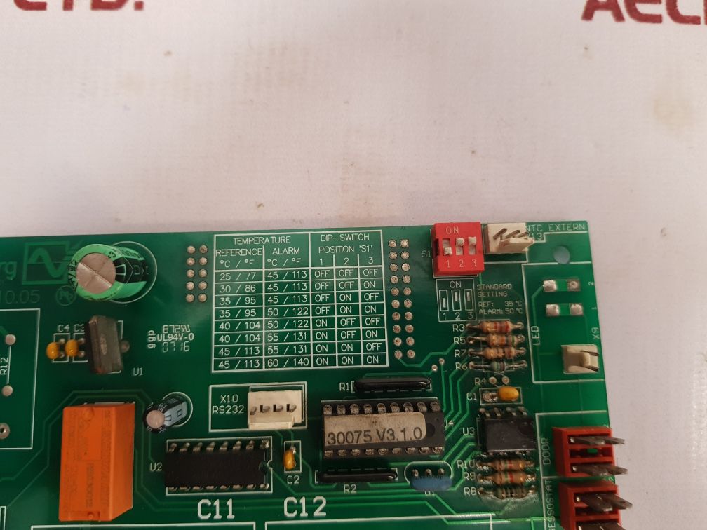 Pfannenberg 30075 p-f 10.05 plc card Used One