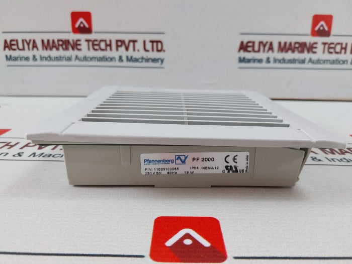 Pfannenberg Pf2000 Exhaust Filter Fan Unit 11025102055