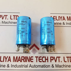 Lot of 2X Philips 2222 051 59682 Capacitor 1= 6800Microfarad