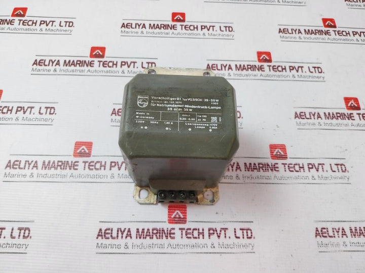 Philips Vg3/Sox-35-55W For Sodium Vapor Low Pressure Lamp 135.1035