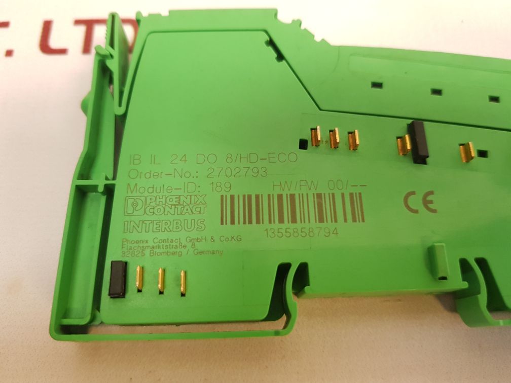 Phoenix Contact 2702793 Analog Output Terminal Ib Il 24 Do 8/Hd-eco