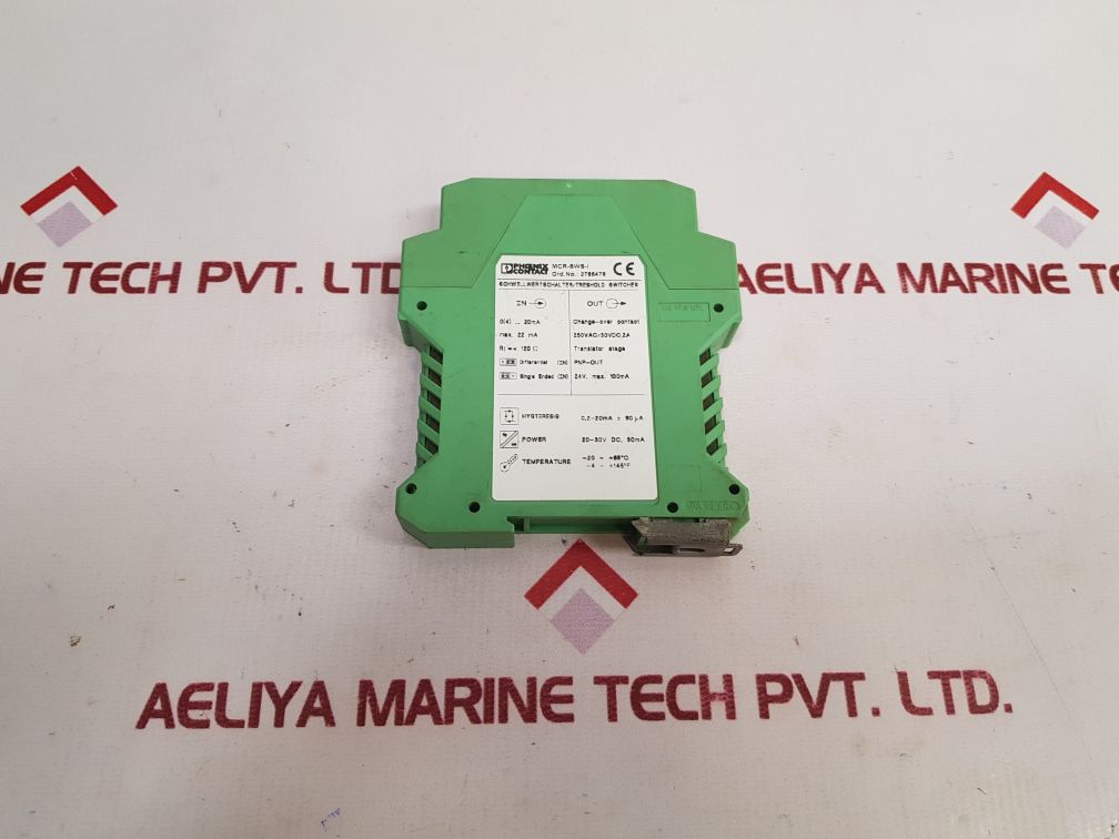 Phoenix Contact 2766478 Treshold Switches Mcr-sws/I