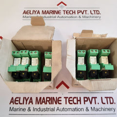 Lot of 6X PHOENIX CONTACT 28 33 521 Relay Socket 120 VAC 12 A 300 VAC 2833738
