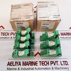 Lot of 6X PHOENIX CONTACT 28 33 521 Relay Socket 120 VAC 12 A 300 VAC 2833738