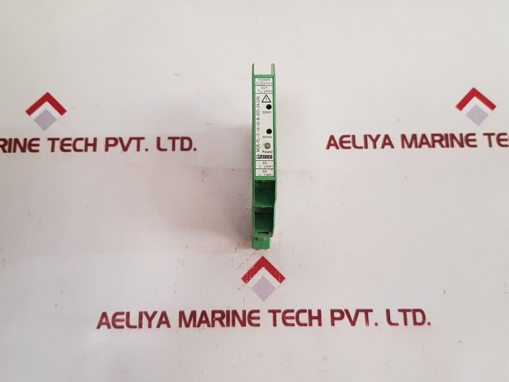 Phoenix contact mcr-fl-c-ui-ui-b-dci-24/230 isolating amplifier