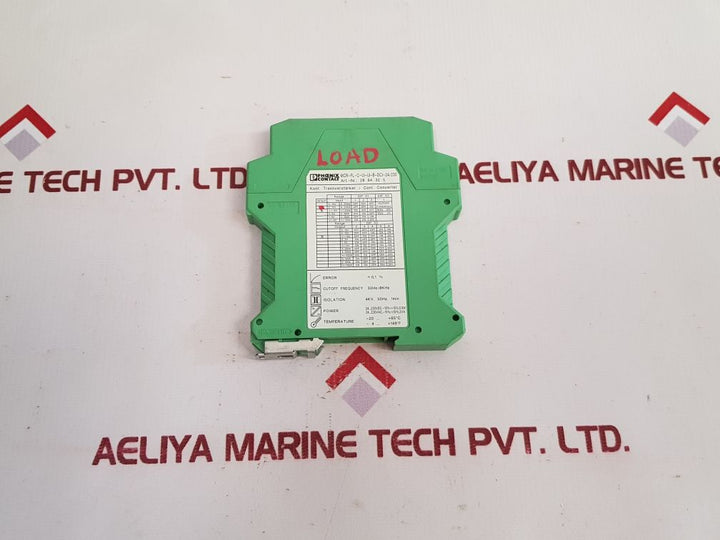 Phoenix contact mcr-fl-c-ui-ui-b-dci-24/230 isolating amplifier