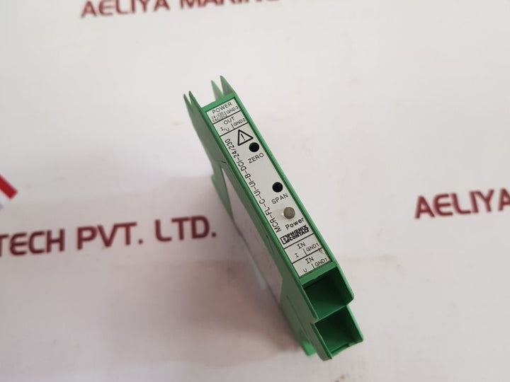 Phoenix contact mcr-fl-c-ui-ui-b-dci-24/230 isolating amplifier