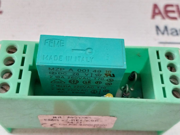 Phoenix Contact 2951885 Relay Module EMG 22-REL/KSR-24/21