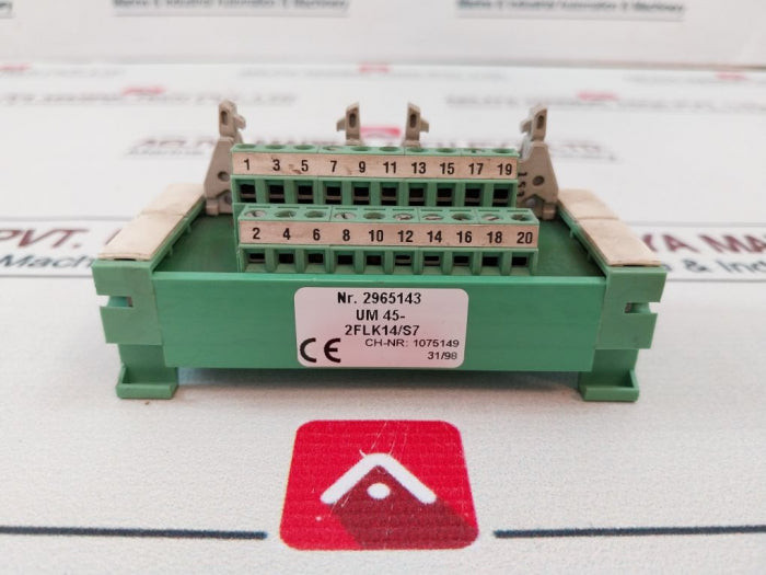 Phoenix Contact 2965143 Varioface Interface Module Um 45-2Flk14/S7