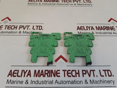 Lot of 4X Phoenix Contact 2966016 Relay Base Plc-bsc-24Dc/21