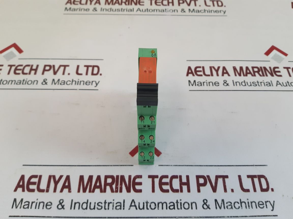 Lot Of 5X Phoenix Contact 2967015 Relay Socket Plc-bsc-24Dc/21-21