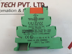 Lot Of 5X Phoenix Contact 2967015 Relay Socket Plc-bsc-24Dc/21-21