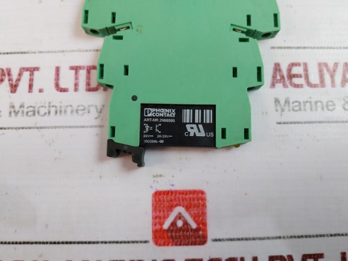 Phoenix Contact 29 66 01 6 Base Din Mount Relay Socket Holder 24V Dc, 250V Ac 2A