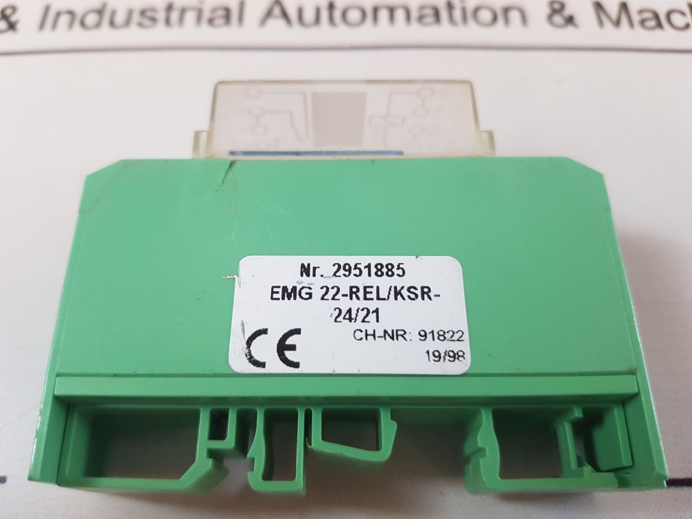 Phoenix Contact 2951885 Relay Module Emg 22-rel/Ksr-24/21