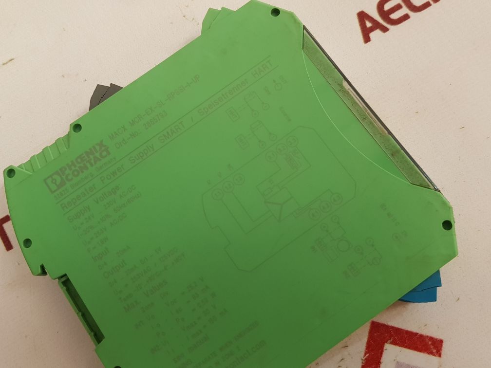 Phoenix Contact Macx Mcr-ex-sl-rpssi-i-up Repeater Power Supply Smart