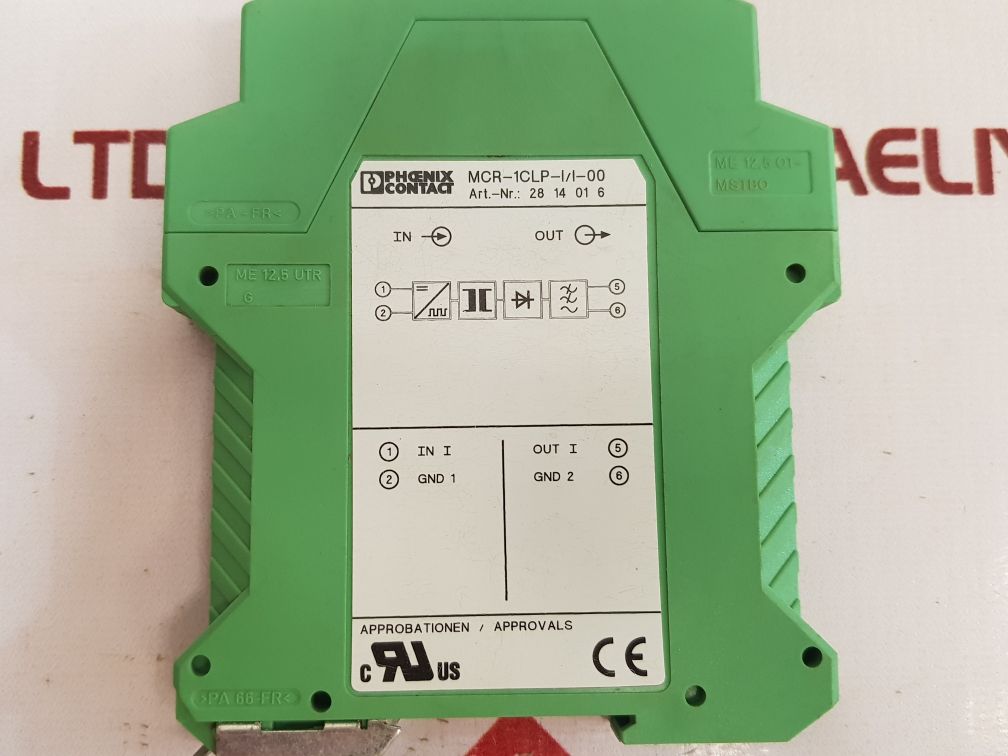 Phoenix Contact Mcr-1Clp-i/I-00 Loop Powered Isolator 2814016
