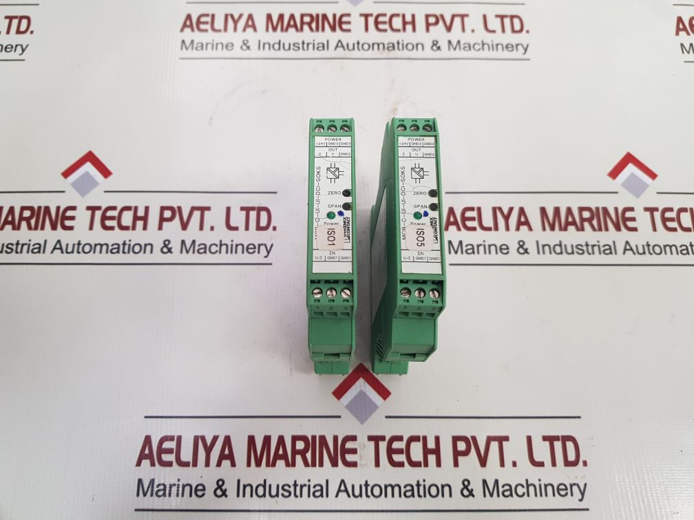 Phoenix Contact Mcr-c-ui-ui-dci-soks Signal Conditioner 2864969 Power 18-31.2Vdc, 60Ma