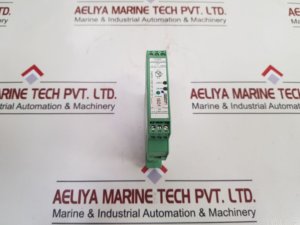 Phoenix Contact Mcr-c-ui-ui-dci-soks Signal Conditioner 2864969 Power 18-31.2Vdc, 60Ma