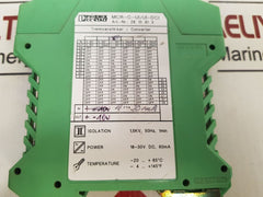 Phoenix Contact Mcr-c-ui/Ui-dci Isolation Amplifier 18-30V Dc, 60Ma