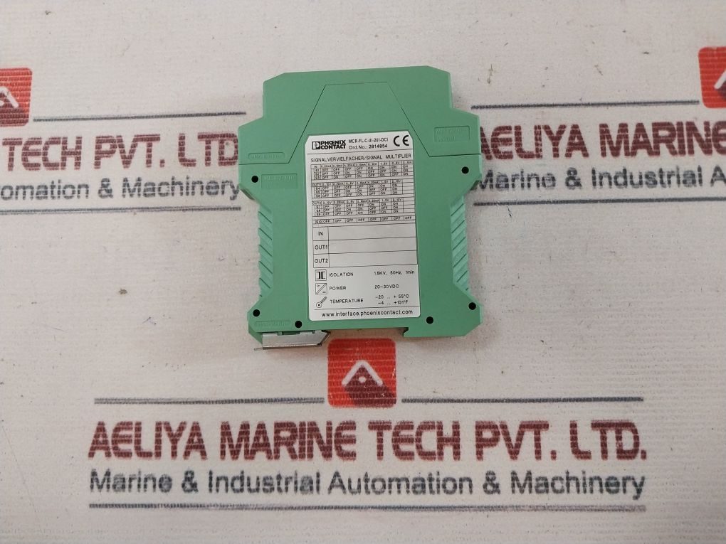 Phoenix Contact Mcr-fl-c-ui-2Ui-dci Signal Multiplier 20-30 Vdc 120 Gm
