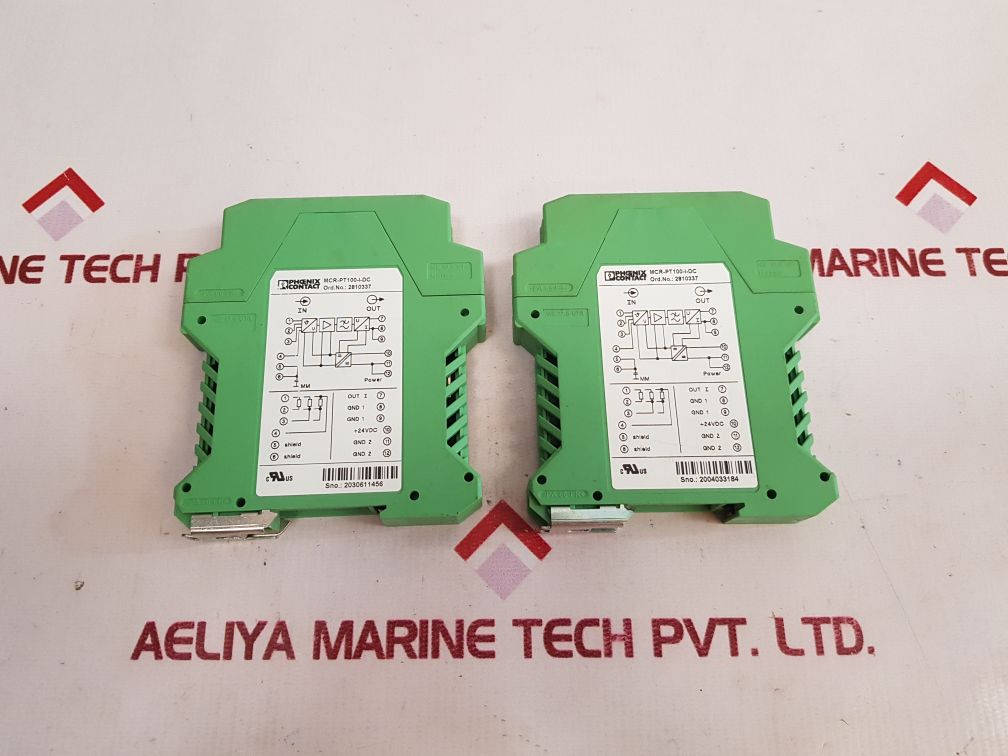 Phoenix Contact Mcr-pt100-i-dc Temperature Transmitter