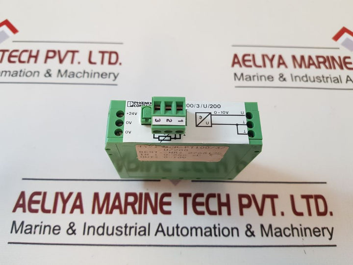 Phoenix Contact Mcr-pt100/3/U/200 Temperature Transmitter