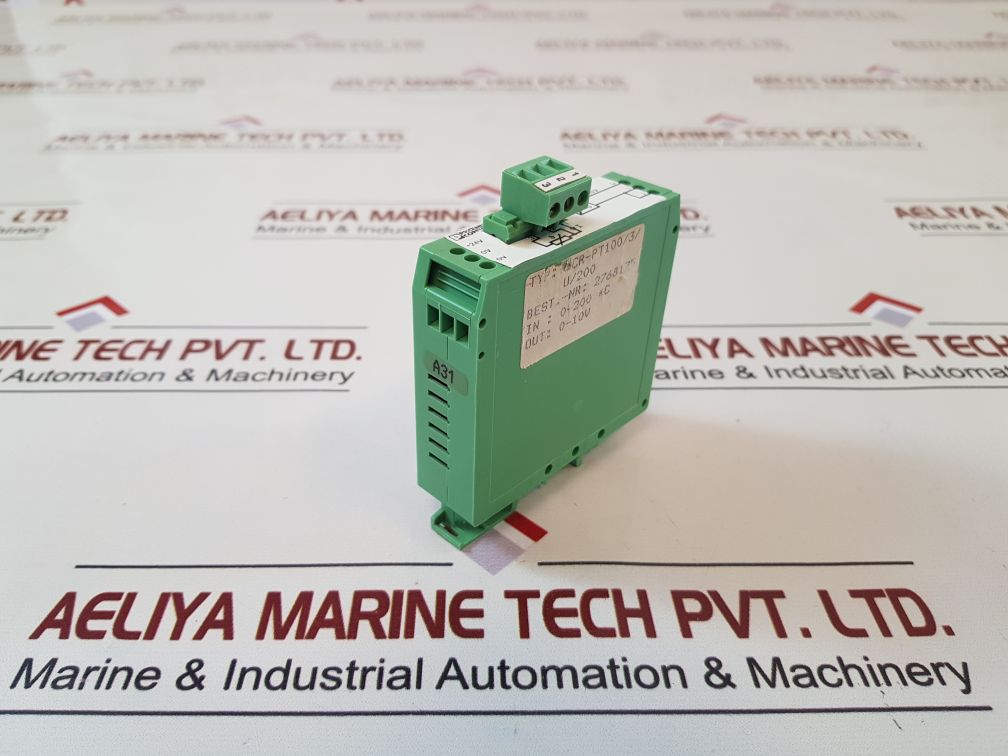 Phoenix Contact Mcr-pt100/3/U/200 Temperature Transmitter