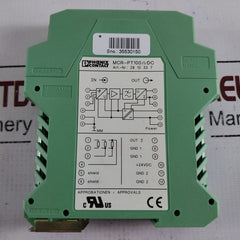Phoenix Contact Mcr-pt100/I/Dc Temperature Transducer 4-20Ma