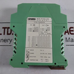 Phoenix Contact Mcr-pt100/I/Dc Temperature Transducer 4-20Ma