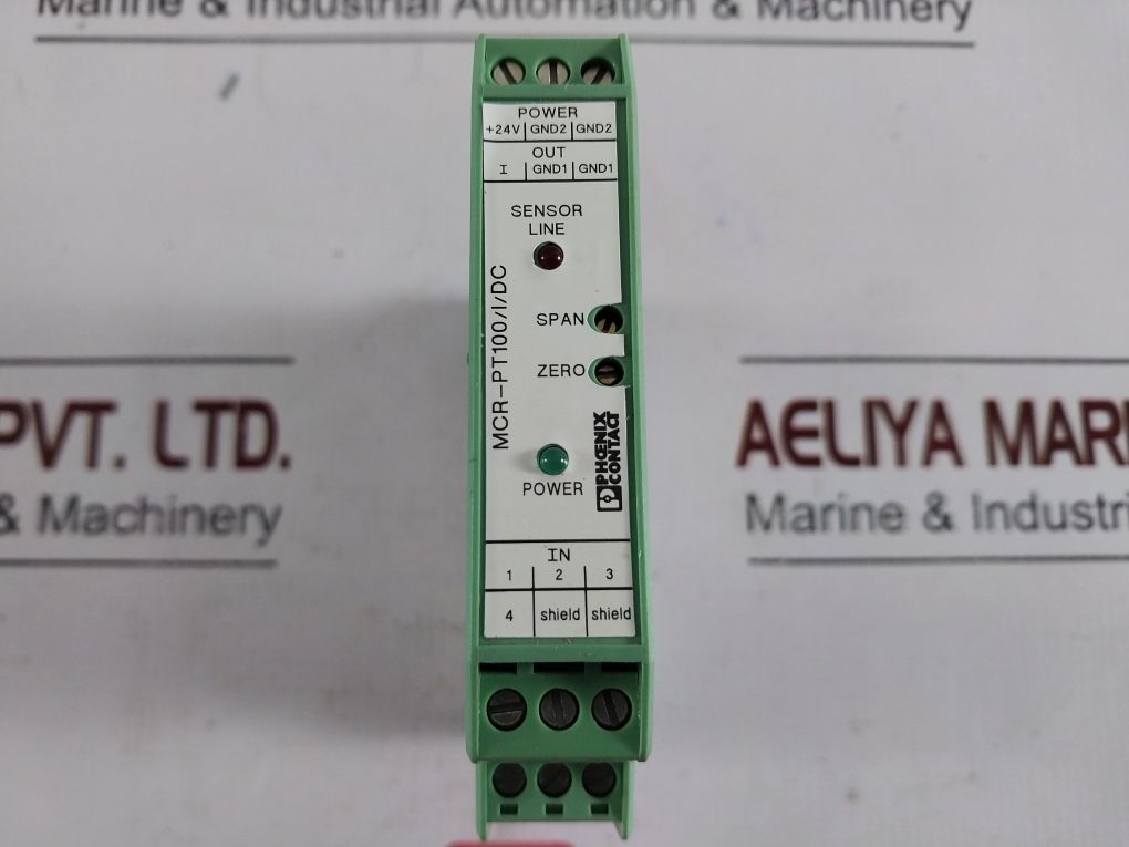 Phoenix Contact Mcr-pt100/I/Dc Temperature Transducer 4-20Ma