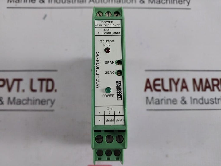 Phoenix Contact Mcr-pt100/I/Dc Temperature Transducer 4-20Ma
