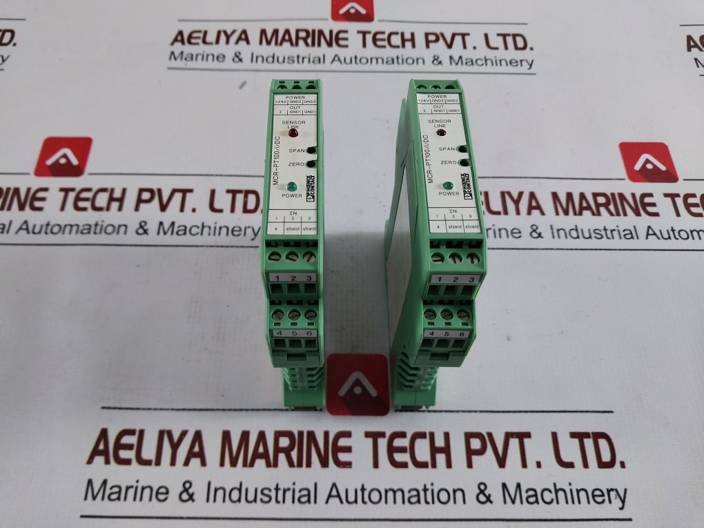 Phoenix Contact Mcr-pt100/I/Dc Temperature Transducer 4-20Ma