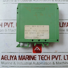 Phoenix Contact Mcr-r/I-4 Resistance Transducer 2769459 4-20Ma