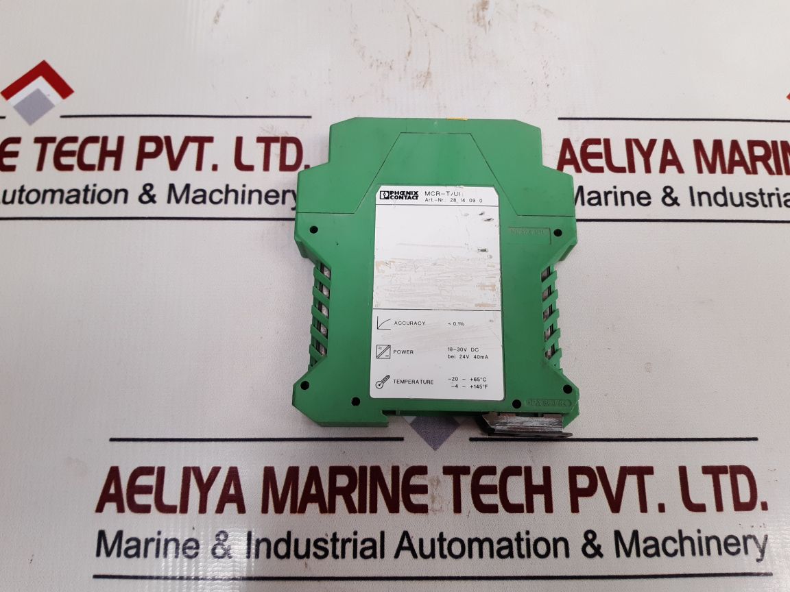 Phoenix Contact Mcr-t/Ui Temperature Transmitter 28 14 09 0