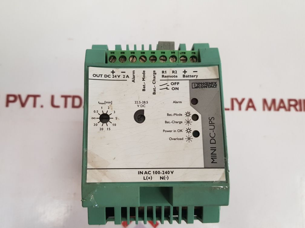 Phoenix Contact Mini Dc-ups Uninterruptible Power Supply