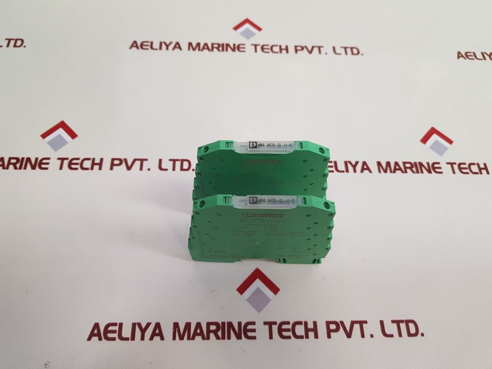 Phoenix Contact Mini Mcr-sl-u-u Isolating Amplifier - Aeliya Marine Tech