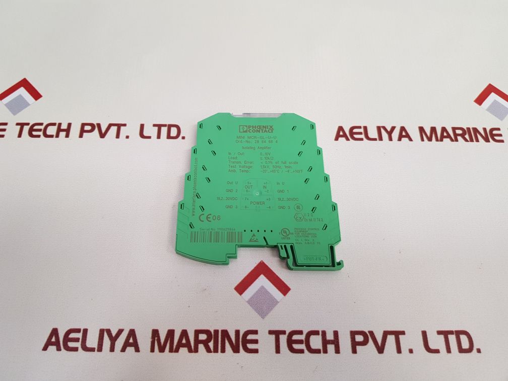 Phoenix Contact Mini Mcr-sl-u-u Isolating Amplifier - Aeliya Marine Tech