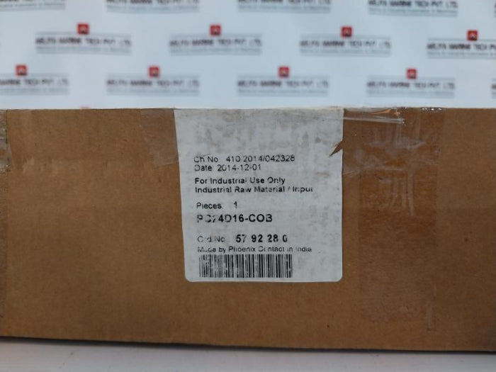 Phoenix Contact Pc24D016-cob Relay Board 410 2014/042328, 94V-0 5792280