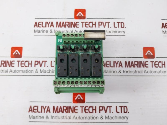 Phoenix Contact Pc 4Ch-1C0 Channel Relay Card Trinity Touch 94V-0
