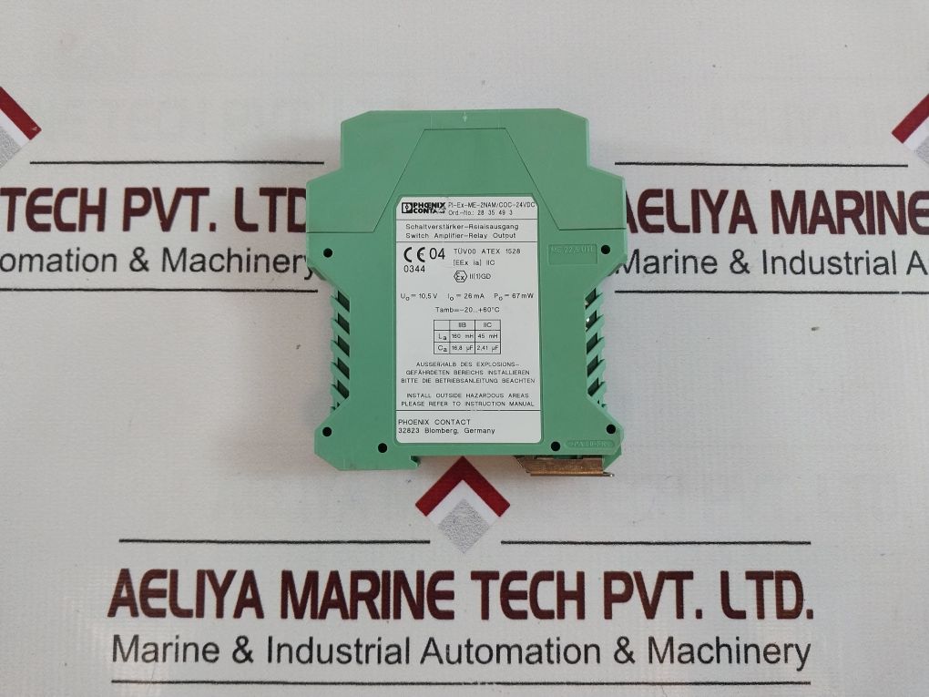 Phoenix Contact Pi-ex-me-2Nam-coc-24Vdc Switch Amplifier-relay Output