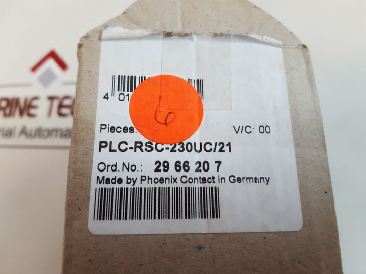 Phoenix Contact Plc-bsc-230Uc/21 Relay Module 250Vac/6A