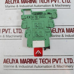 Phoenix Contact Plc-bsc-230Uc/21 Relay Base 230V 6A 250Vac