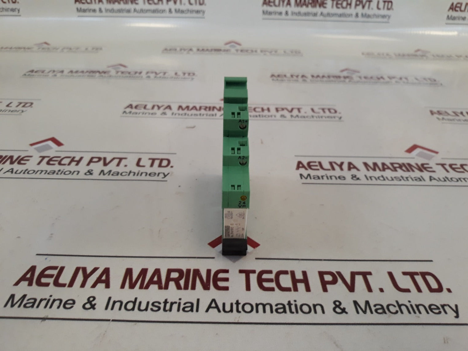 Lot of 2X PHOENIX CONTACT PLC-BSC-24dc/21-21 Relay Terminal Block 2967015
