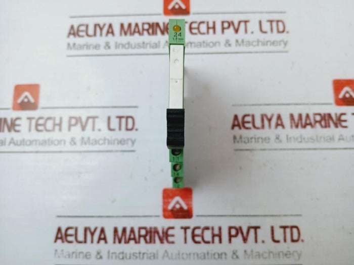 Lot of 3X Phoenix Contact PLC-BSC-24DC/21 DIN Rail Mounting Voltage Relay Base