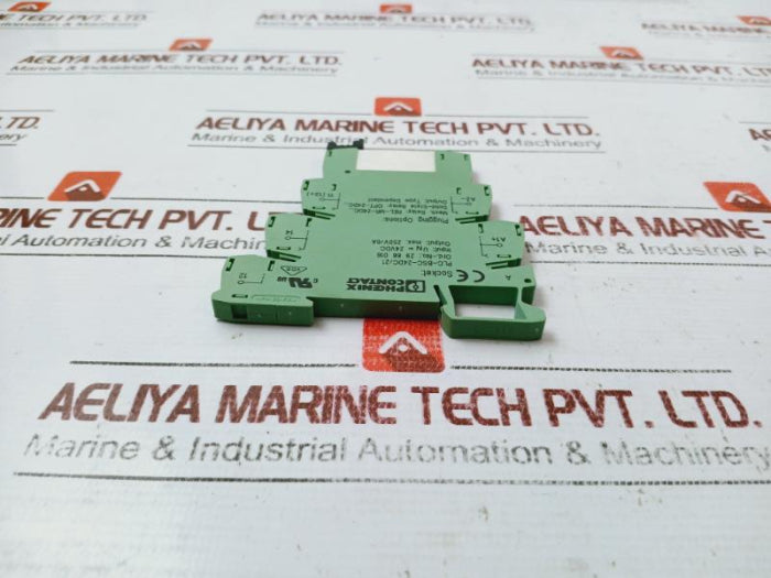 Lot Of 3X Phoenix Contact Plc-bsc-24Dc/21 Din Rail Mounting Voltage Relay Base