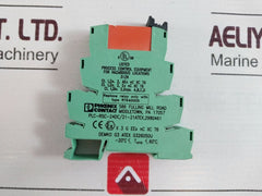 Lot of 5X PHOENIX CONTACT PLC-RSC-24DC/21-21ATEX,2980461 Relay Module RT940005